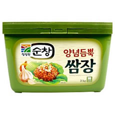 [清浄園]スンチャン サムジャン 3kg×4個/韓国食品/サンチュ味噌/韓国風薬味/韓国調味料/チシャ味噌