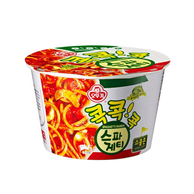 [オットゥギ]スパゲッティラーメン(大カップ) 120g×12個/韓国ラーメン/インスタントラーメン