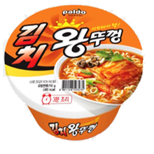 [Paldo]王カップラーメン(ワントゥッコン) キムチ味 110g×18個/韓国ラーメン/インスタントラーメン