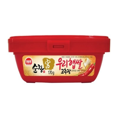 [ヘピョ]スンチャン宮 新米 コチュジャン 170g×24個/韓国食品/韓国唐辛子味噌/韓国調味料/発酵食品
