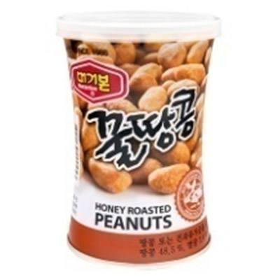 [モゴボン]ハニーピーナッツ 135g × 12個/韓国食品/韓国ナッツ/堅果類/おつまみ/健康食品