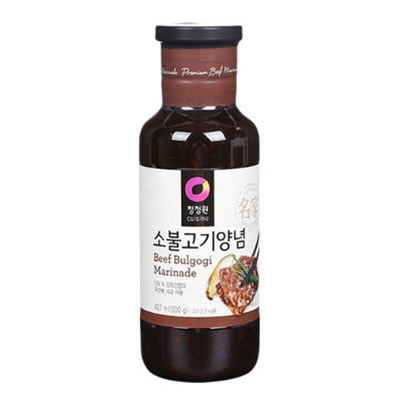 [清浄園]牛プルコギ タレ 500g/韓国食品/BBQソース/焼肉たれ/韓国調味料 