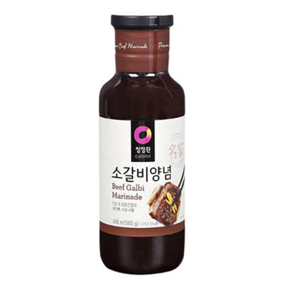 [清浄園]牛カルビ タレ 500g/韓国食品/BBQソース/焼肉たれ/韓国調味料