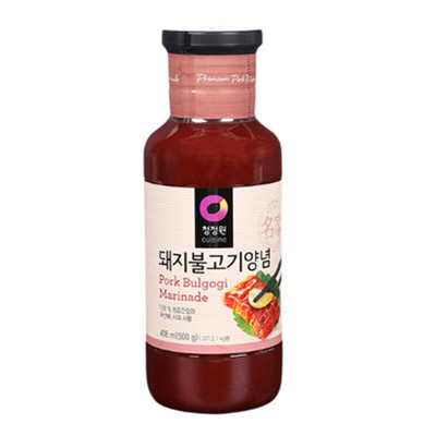 [清浄園]豚プルコギ タレ 500g/韓国食品/BBQソース/焼肉たれ/韓国調味料 