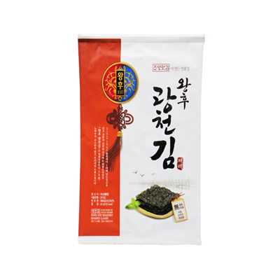 [朝陽食品]王后廣川全形海苔 20g×50袋/韓国食品/韓国味付けのり/焼きのり