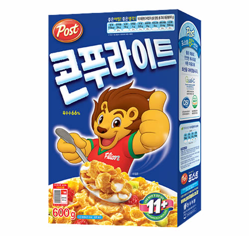 [東西食品 Post]コーンフレーク 600g × 12個/韓国お菓子/シリアル/朝食おやつ/ポスト/コーンフロスティ