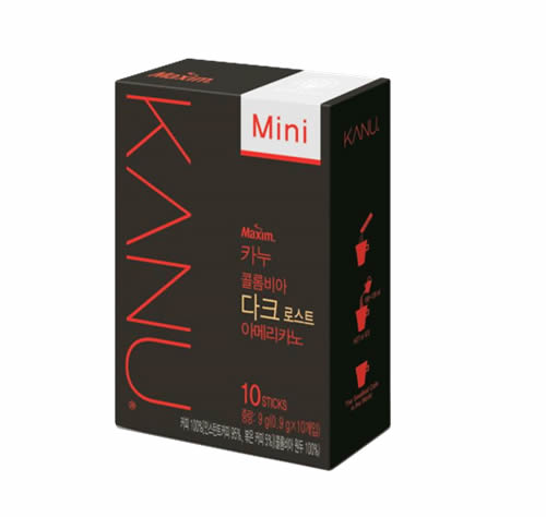 [マキシム]カヌー・ミニ ダークロースト アメリカーノ(10本) 9g×20個/韓国食品/インスタントコーヒー