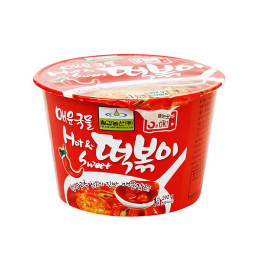 [七甲農産]辛いスープ トッポッキ 294g×12袋/韓国食品/レトルト/保存食/トッポギ/辛口