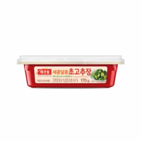[ヘチャンドル]酢コチュジャン 170g×24個/韓国食品/唐辛子酢味噌/韓国風薬味/韓国調味料/発酵食品
