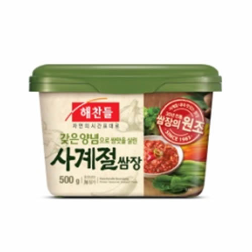 [ヘチャンドル]四季 サムジャン 500g×20個/韓国食品/サンチュ味噌/韓国風薬味/韓国調味料/チシャ味噌