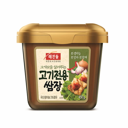 [ヘチャンドル]肉専用 サムジャン 450g×16個/韓国食品/サンチュ味噌/韓国風薬味/韓国調味料/チシャ味噌