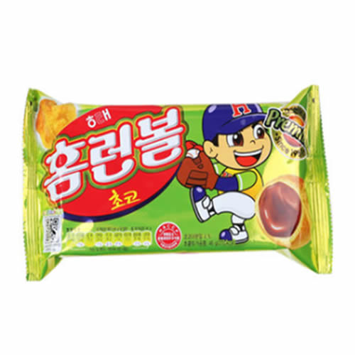 [ヘテ]ホームランボール(チョコスナック) 46g × 30袋/韓国お菓子/韓国スナック/おやつ