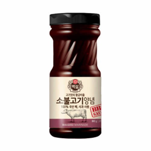 [CJ]白雪 牛プルゴギ タレ 840g/韓国食品/BBQソース/焼肉たれ/韓国調味料