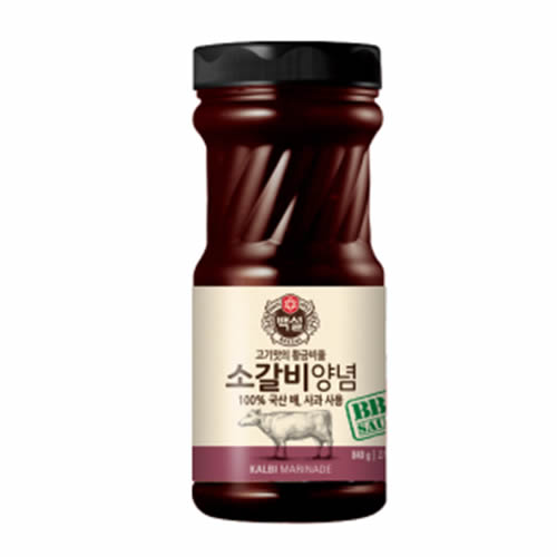 [CJ]白雪 牛カルビ タレ 840g/韓国食品/BBQソース/焼肉たれ/韓国調味料 