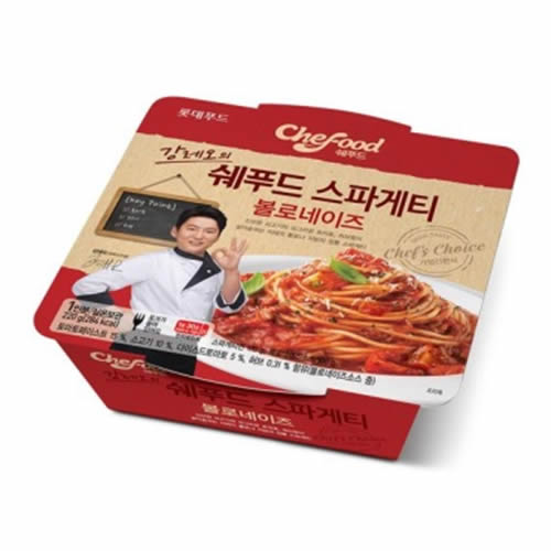 [ロッテフード]Chefood スパゲッティ·ボロネーゼ 220g×12袋/韓国食品/レトルト/保存食/即席食品