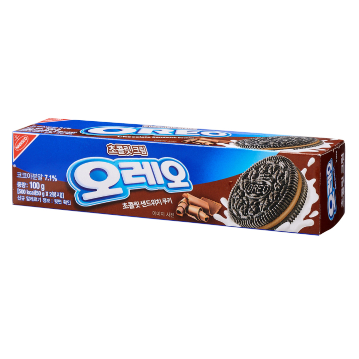 [東西食品Post]オレオ チョコクリーム100g×24箱/韓国お菓子/クッキー