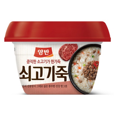 [東遠]ヤンバン 牛肉粥 285g×24個/韓国お粥/即席おかゆ/韓国食品/ドンウォン