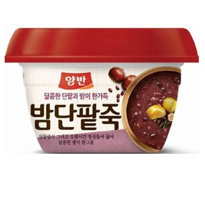 [東遠]ヤンバン 栗小豆お粥 285g×24個/韓国おかゆ/韓国食品/非常食/ドンウォン
