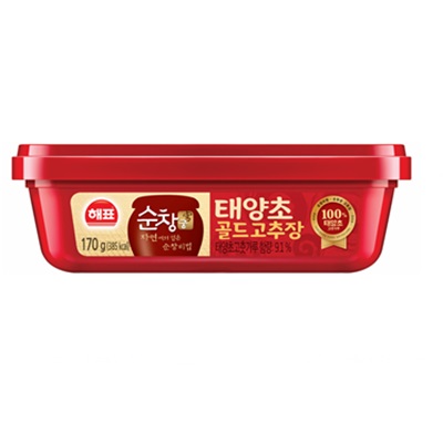 [ヘピョ]スンチャン宮 太陽草 コチュジャン 170g×24個/韓国食品/韓国唐辛子味噌/韓国調味料/発酵食品
