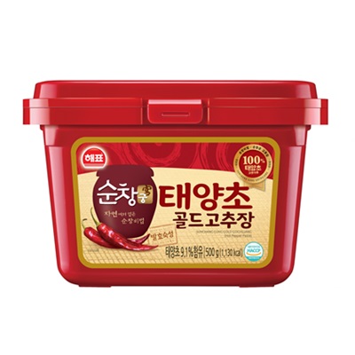 [ヘピョ]スンチャン宮 太陽草 コチュジャン 500g×20個/韓国食品/韓国唐辛子味噌/韓国調味料/発酵食品