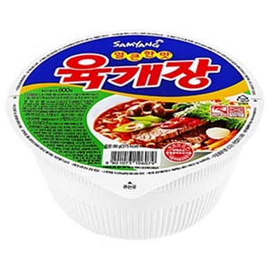 [三養]ユッケジャン(小カップ) 86g×24個/韓国ラーメン/インスタントラーメン