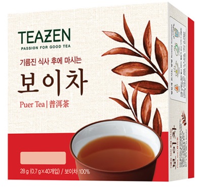 [ティジェン]プーアル茶(40包) 28g×6個/韓国食品/ハーブティー/健康飲料