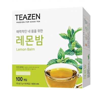 [ティジェン]レモンバーム茶(100包) 120g×5個/韓国食品/ハーブティー/健康飲料