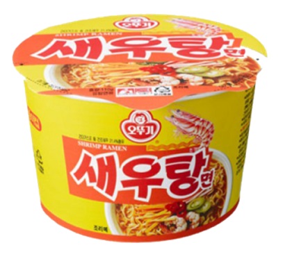 [オットゥギ]セウタン・海鮮エビ味(大カップ) 110g×12個/韓国ラーメン/インスタントラーメン