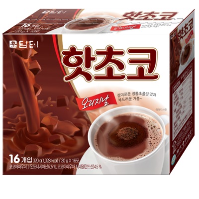 [ダムト]ホットチョコレート(16包) 320g×20個/韓国食品/ココア/チョコレート飲料