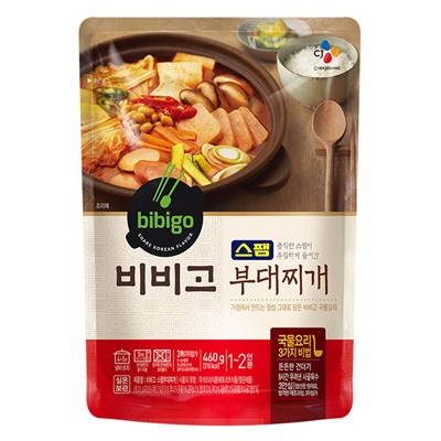 [ビビゴ]SPAMプデチゲ 460g×18個/韓国食品/韓国レトルト/非常食/bibigo