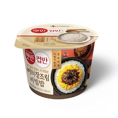 [CJ第一製糖]バター肉の煮付けビビンバ 216g×18袋/韓国食品/韓国ご飯/カップご飯/即席ご飯