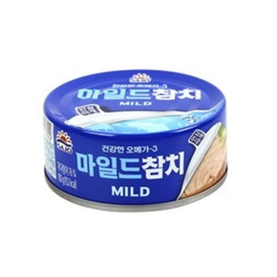 [SAJO]マイルド・ツナ缶 100g×48個/韓国食品/保存食/マグロ缶詰