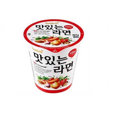 [三養]おいしいラーメン(小カップ) 65g×30個/韓国ラーメン/インスタントラーメン