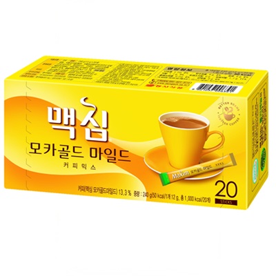 [マキシム]モカ·マイルド スティックコーヒーミックス(20本) 240g×24個/韓国食品/インスタントコーヒー