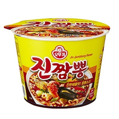[オットゥギ]ジンチャンポン(大カップ) 115g×12個/韓国ラーメン/インスタントラーメン