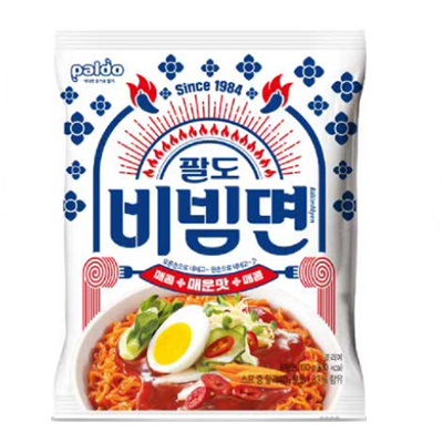 [パルド]パルド・ビビム麺(辛口) 130g×40袋/韓国ラーメン/インスタントラーメン