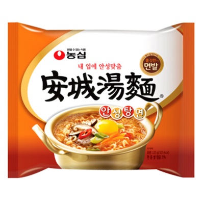 [農心]安城湯麺 アンソンタンメン 125g × 40袋/韓国ラーメン/インスタントラーメン