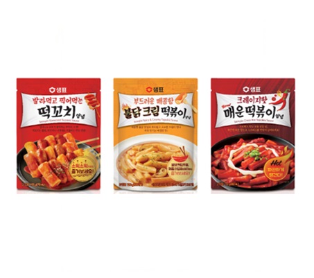 [センピョ]トッポッキ たれソース 3種セット/韓国ヤンニョム/韓国料理ソース