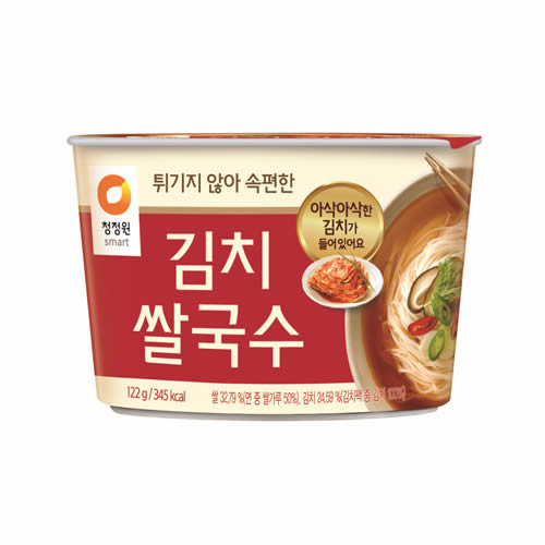 [清浄園]キムチライスヌードル 122g×16個/韓国ラーメン/インスタントラーメン