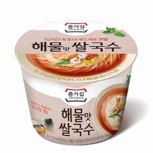 [宗家]ライスヌードル(海鮮) 92g×12個/韓国ラーメン/インスタントラーメン