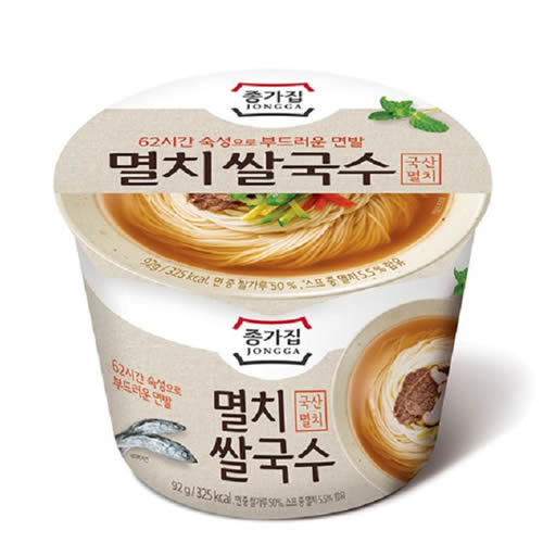 [宗家]ライスヌードル(煮干し) 92g×12個/韓国ラーメン/インスタントラーメン