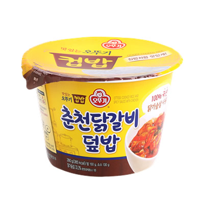[オットゥギ·カップ飯]春川式タッカルビ丼 280g×12個/韓国食品/保存食/即席ご飯