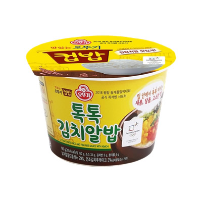 [オットゥギ·カップ飯]キムチトビコご飯 192g×12個/韓国食品/保存食/即席ご飯