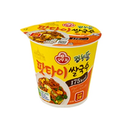 [オットゥギ]カップヌードル(パッタイ米ヌードル味) 50g×15個/韓国ラーメン/インスタントラーメン
