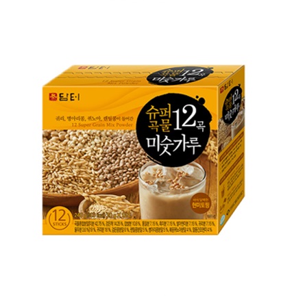 [ダムト]12穀物 はったい粉(12包) 240g×12個/韓国食品/ダイエット食品/禅食/健康飲料