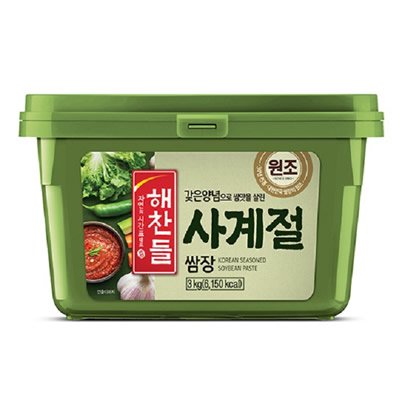 [ヘチャンドル]サムジャン 3kg×4個/韓国食品/サンチュ味噌/韓国風薬味/韓国調味料/チシャ味噌