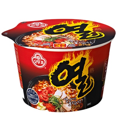 [オットゥギ]熱ラーメン(大カップ) 105g×12個/韓国ラーメン/インスタントラーメン