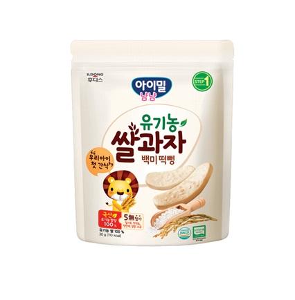 [フディス]米菓(白米味) 30g×6個/韓国お菓子/赤ちゃんのおやつ