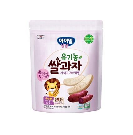 [フディス]米菓(さつまいも味) 30g×6個/韓国お菓子/赤ちゃんのおやつ