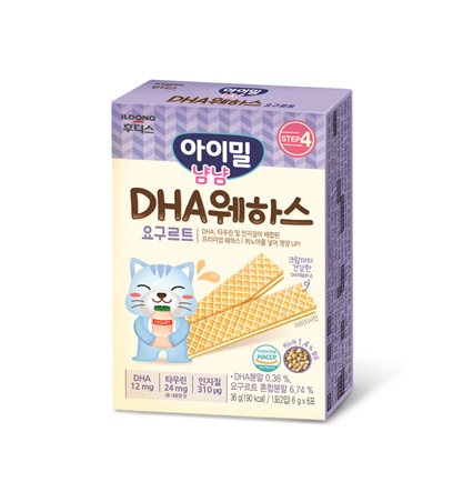 [フディス]DHA·ウェハース 36g×12個/韓国お菓子/赤ちゃんのおやつ